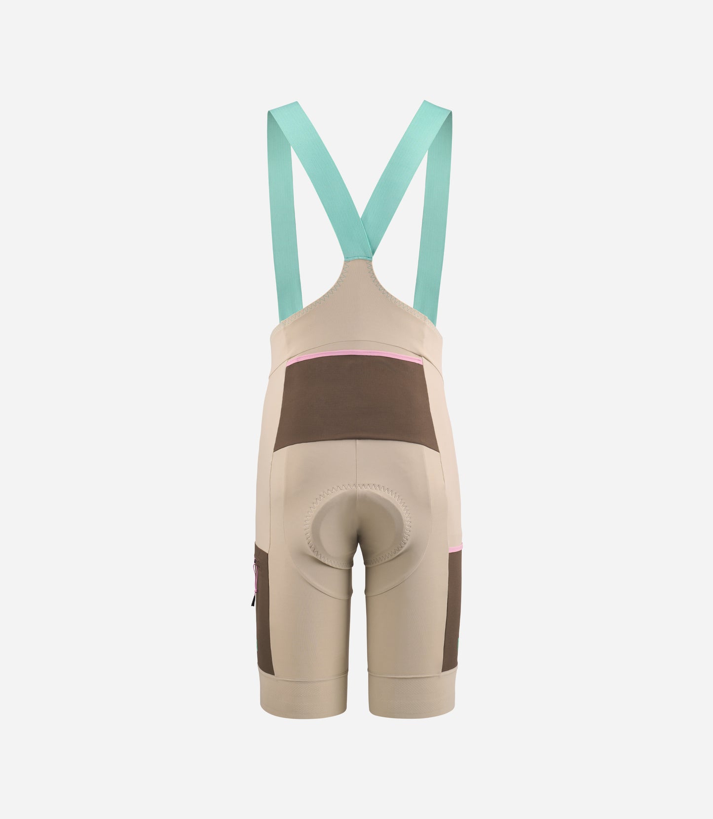 24SBBOD04PE_2_men bibshort cargo beige odyssey back pedaled
