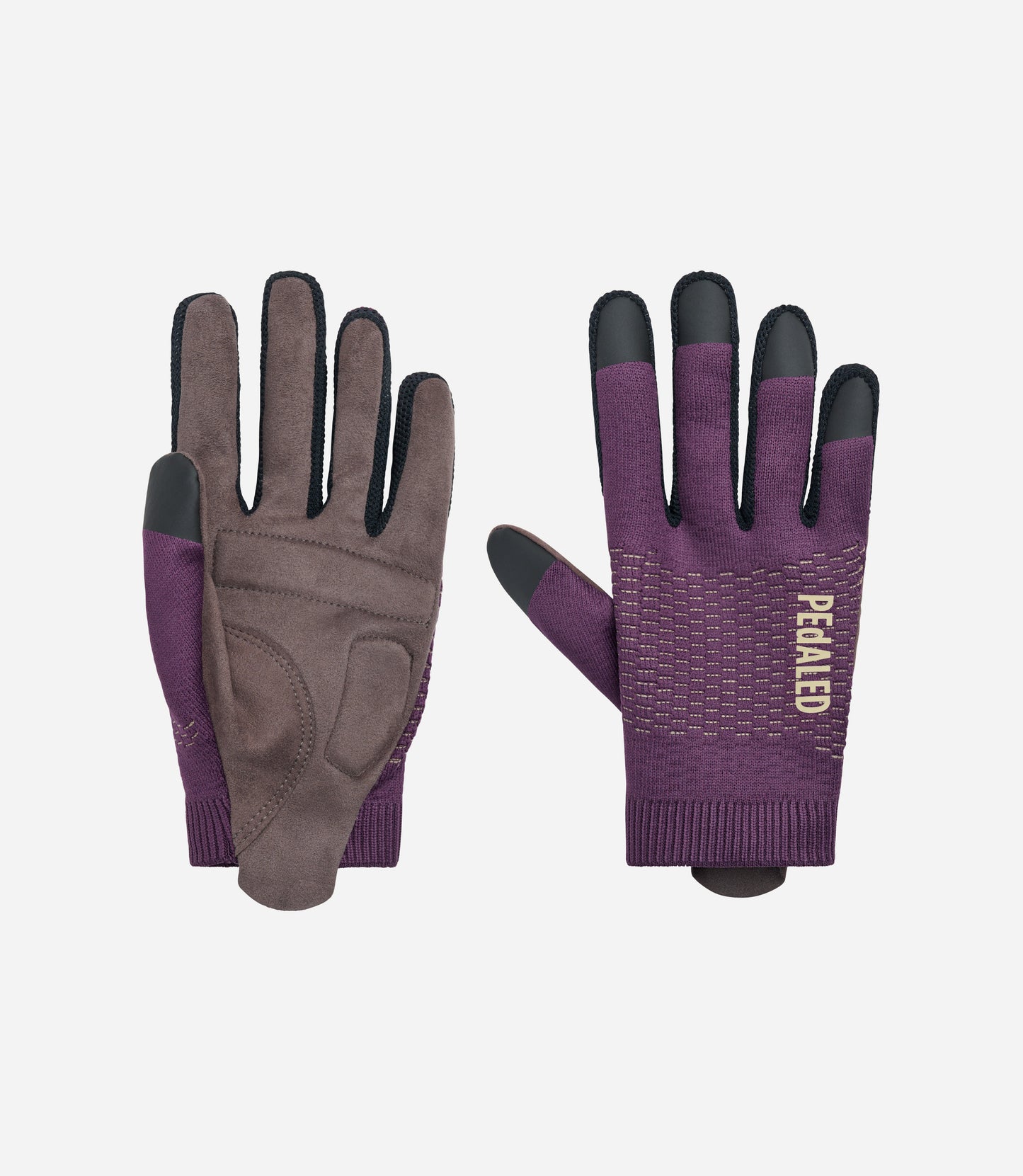 24SGLYA10PE_2_cycling trail gloves purple yama right pedaled