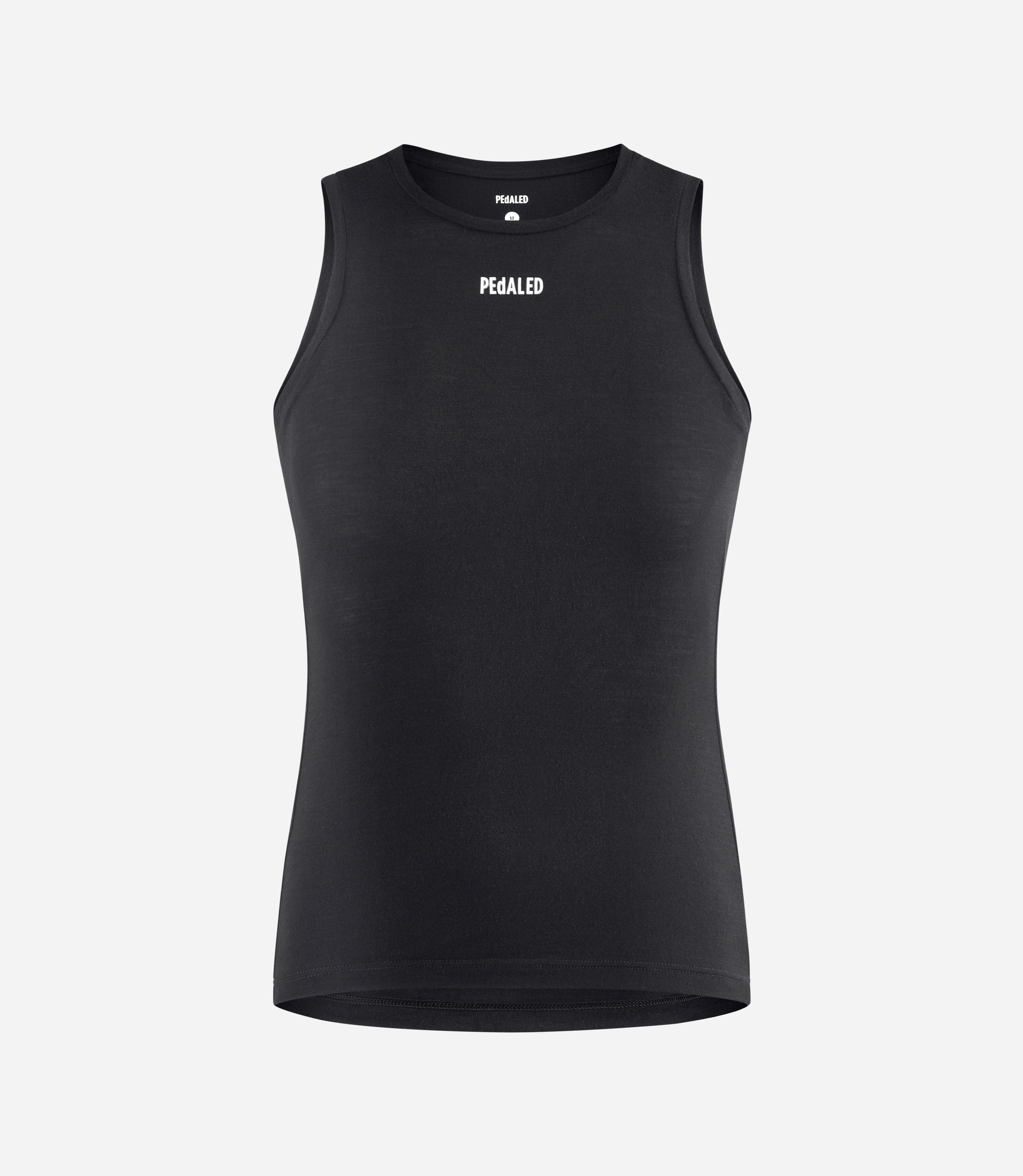 24SMBEL00PE_1_men cycling base layer merino black element front pedaled
