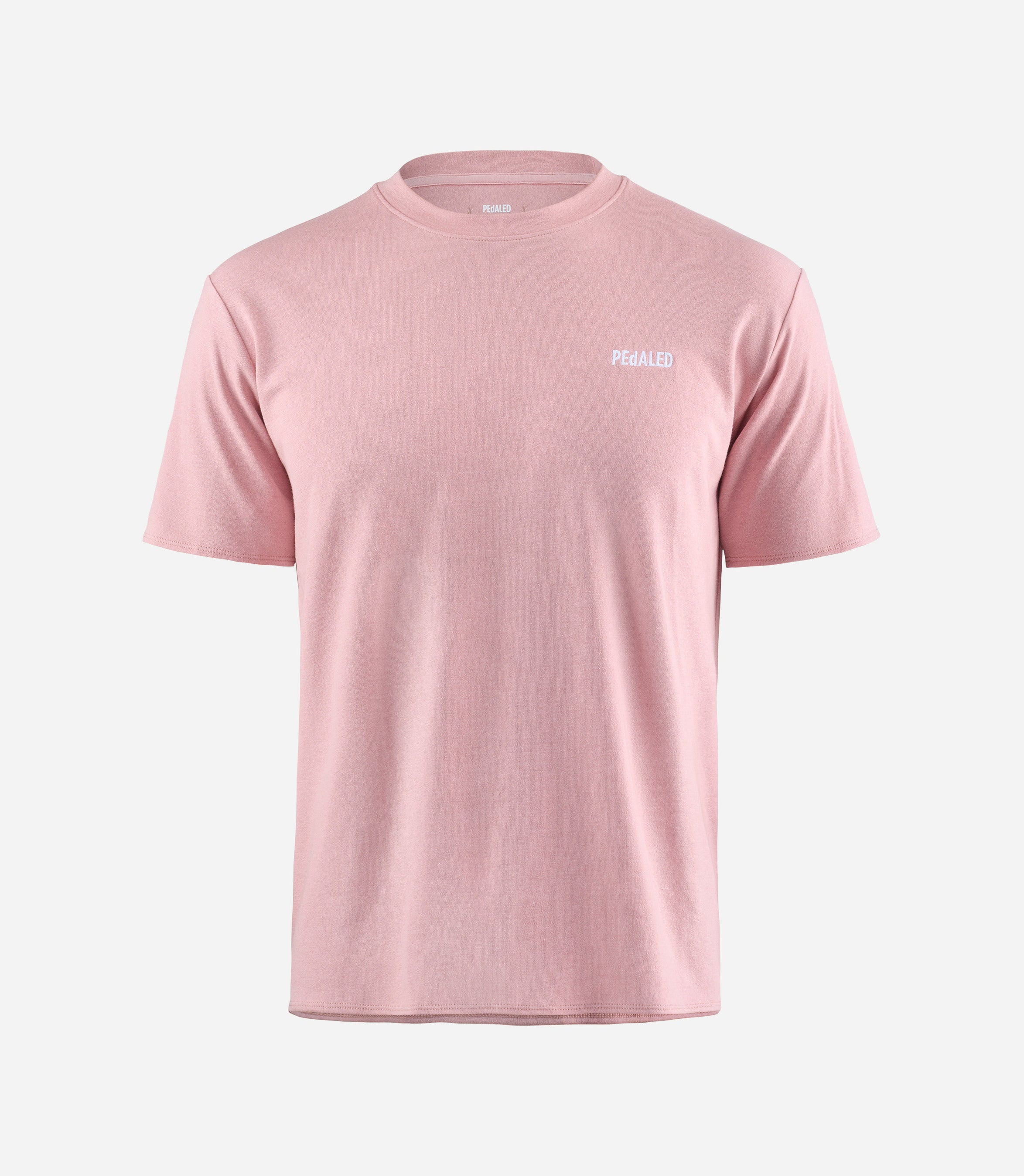 24STSLI26PE_1_men urban tee burgundy lifewear front pedaled