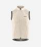 24SVEEL04PE_1_men cycling vest windproof beige element front pedaled