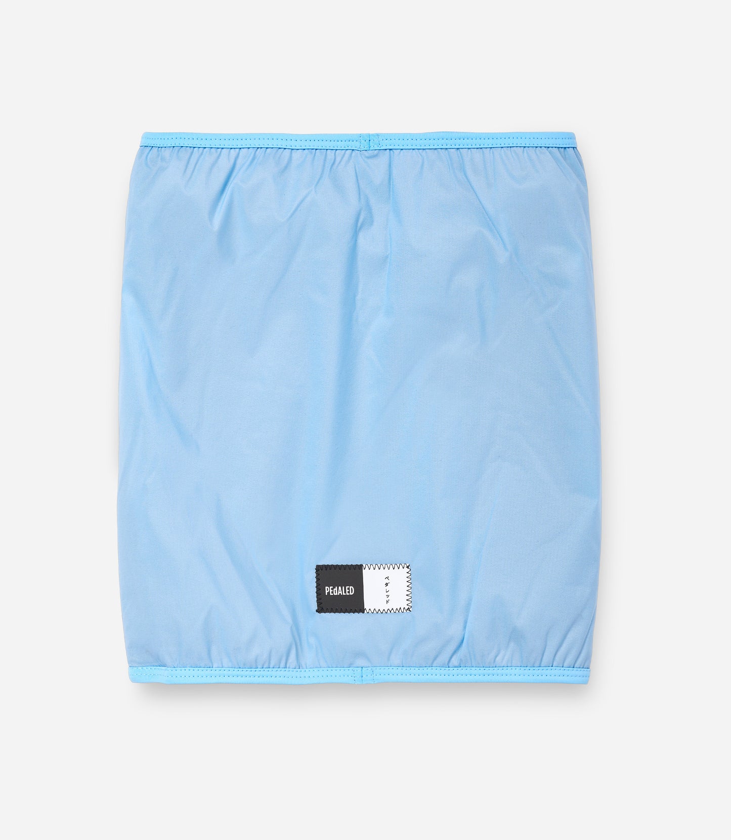 24WANEL08PE_3_cycling neck warmer polartec alpha light blue element back pedaled
