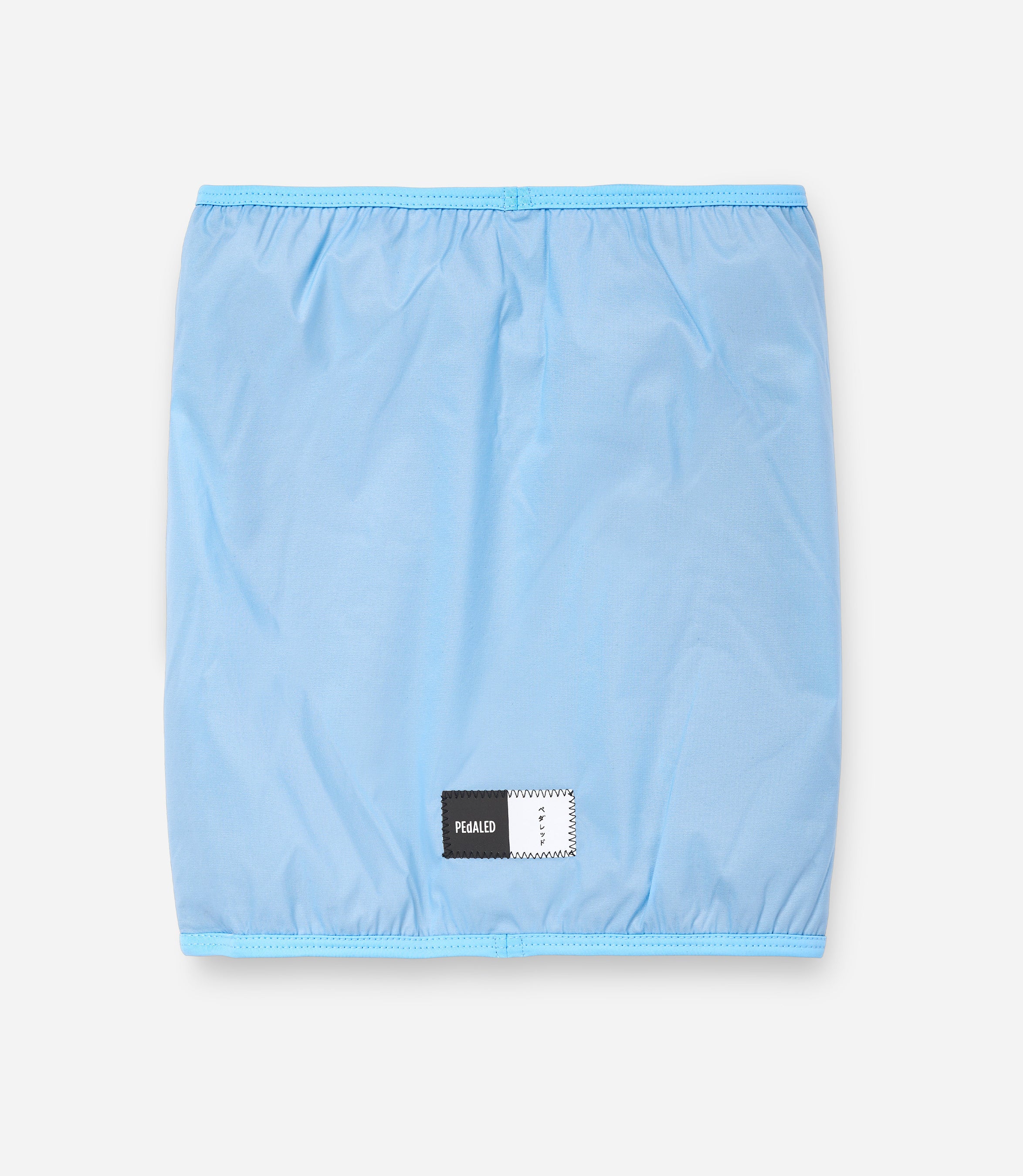 24WANEL08PE_3_cycling neck warmer polartec alpha light blue element back pedaled