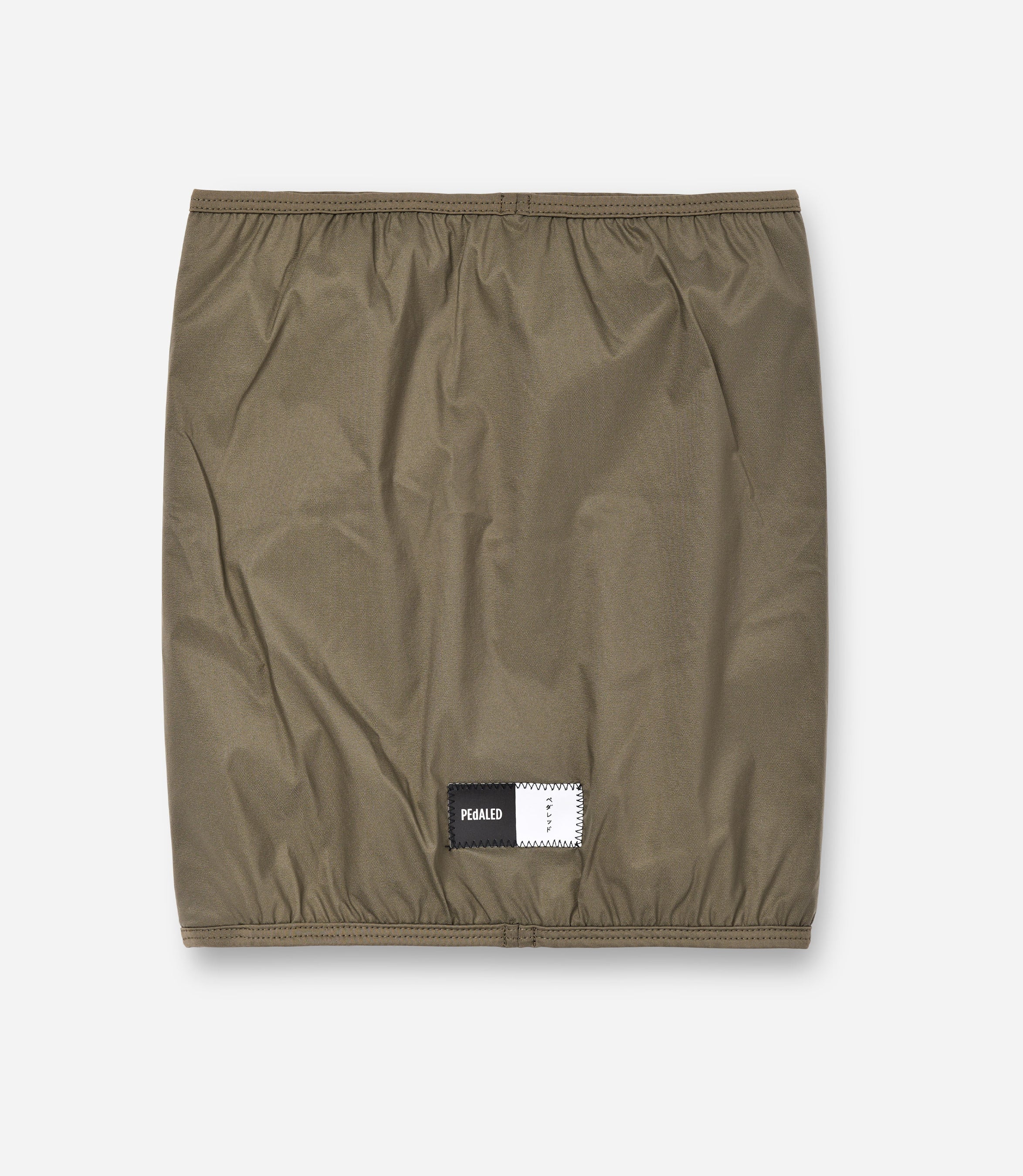 24WANEL11PE_2_cycling neck warmer polartec alpha green element back pedaled