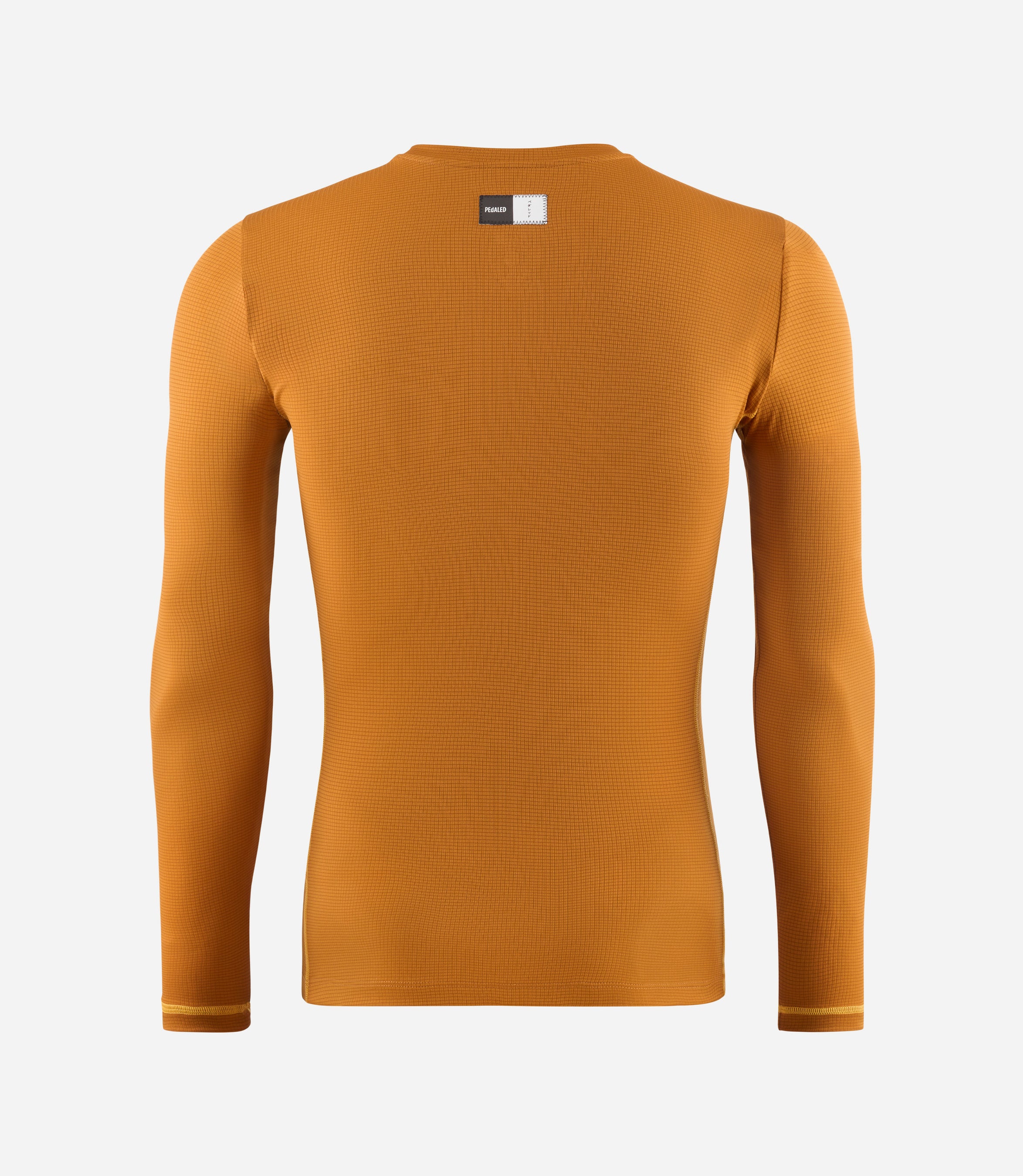 24WBLOD14PE_2_men cycling baselayer polartec brown odyssey back pedaled