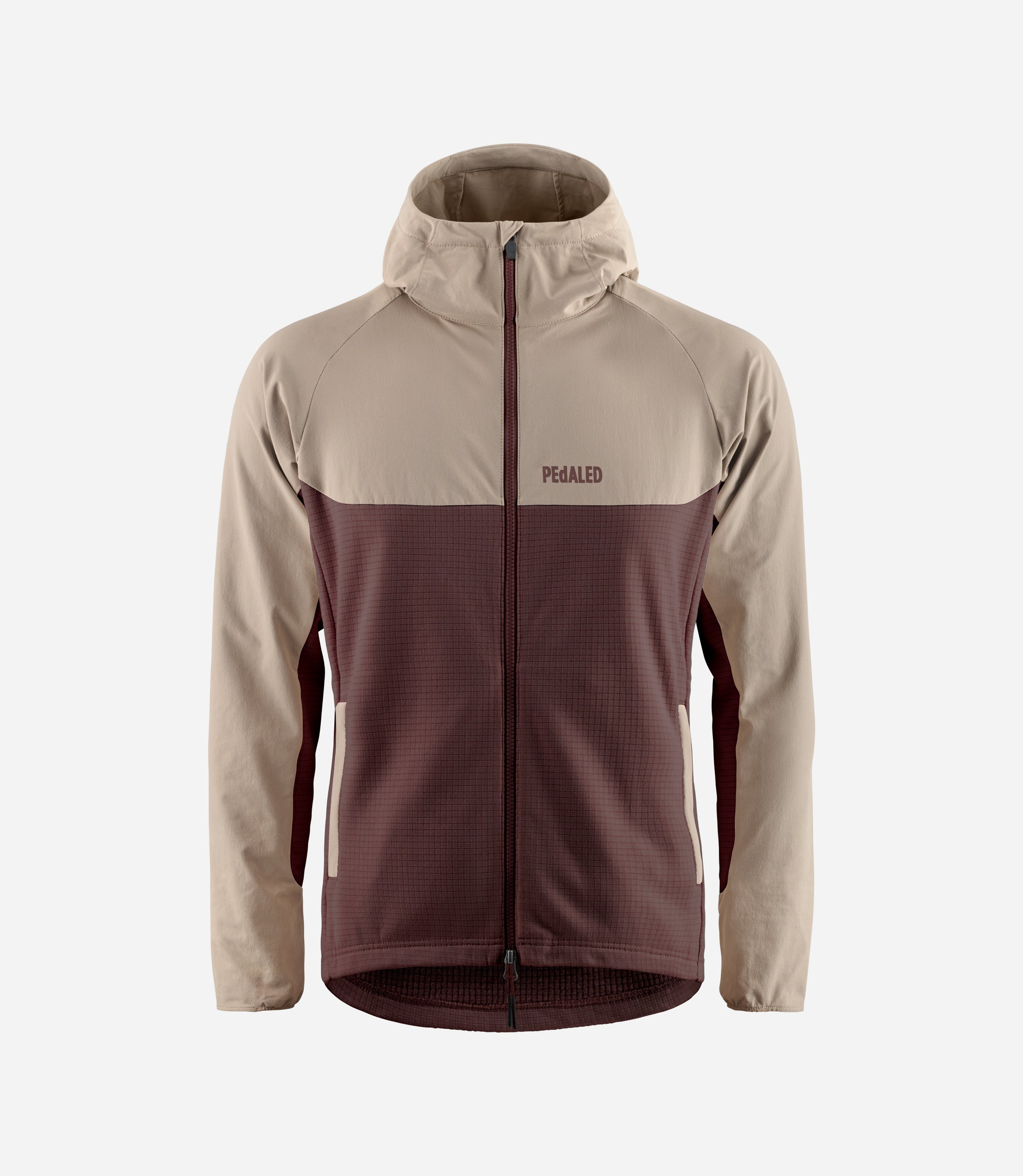 24WHJJA10PE_1_men cycling hooded jersey purple jary front pedaled