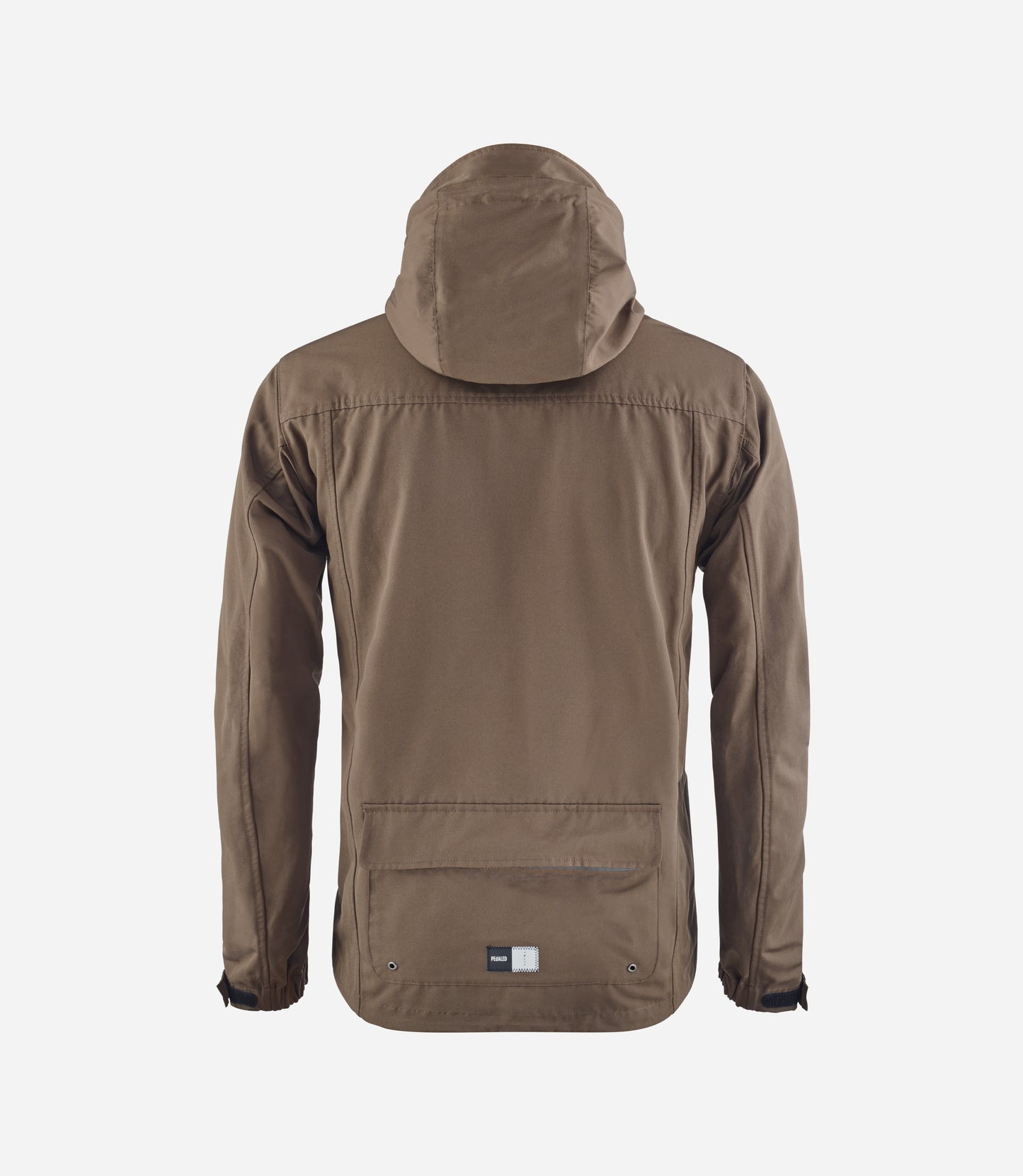 24WJKUR14PE_2_men cycling jacket brown urban back pedaled