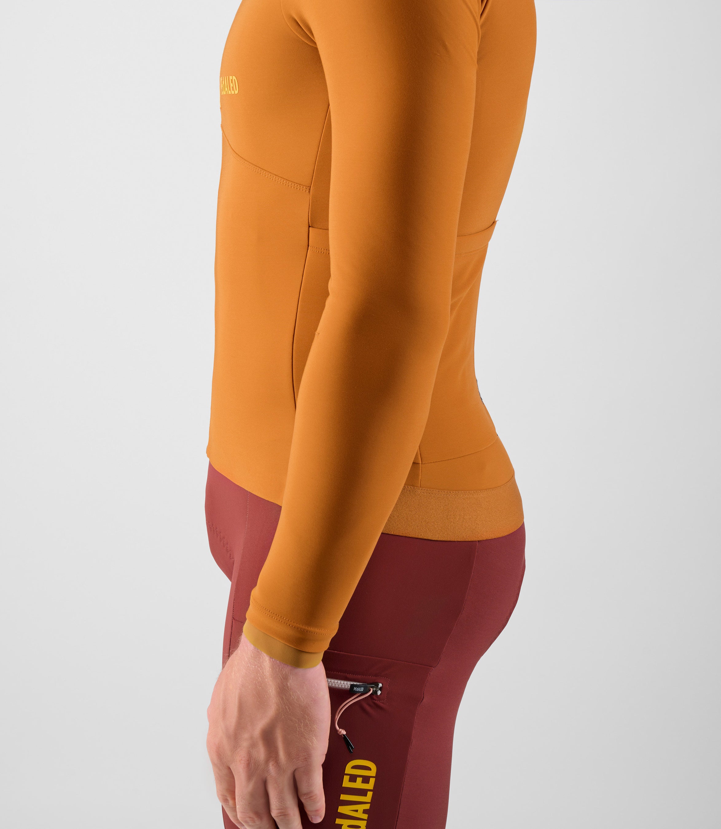 24WJSOD14PE_6_men cycling jersey cargo long sleeve brown odyssey sleeve pedaled