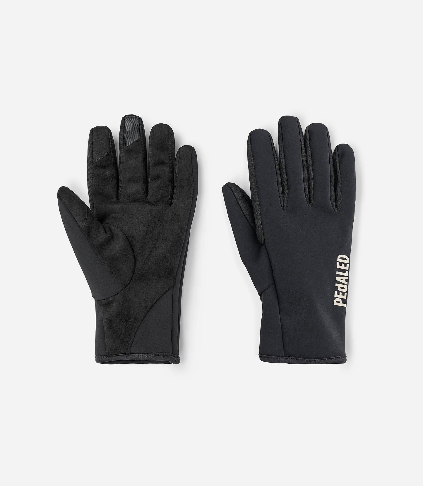 25WAGEL00PE_2_cycling gloves alpha black element back pedaled