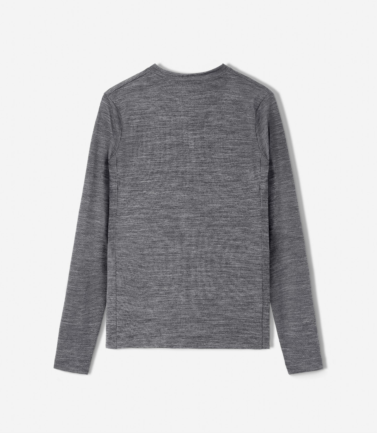 25WMBEL02PE_2_men cycling longsleeve baselayer merino grey element back pedaled