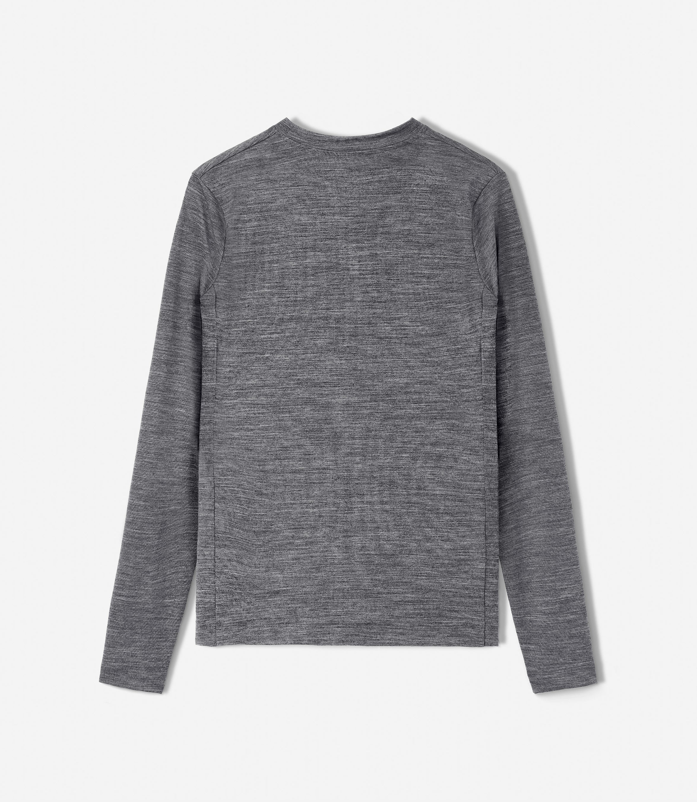 25WMBEL02PE_2_men cycling longsleeve baselayer merino grey element back pedaled