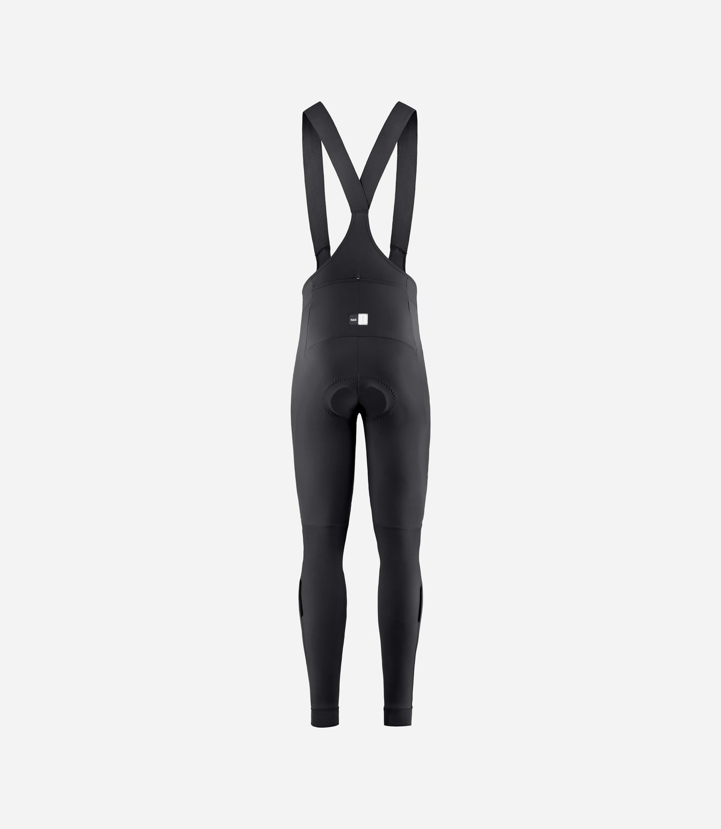 W4WWTEL00PE_2_women cycling bib tight black element back pedaled