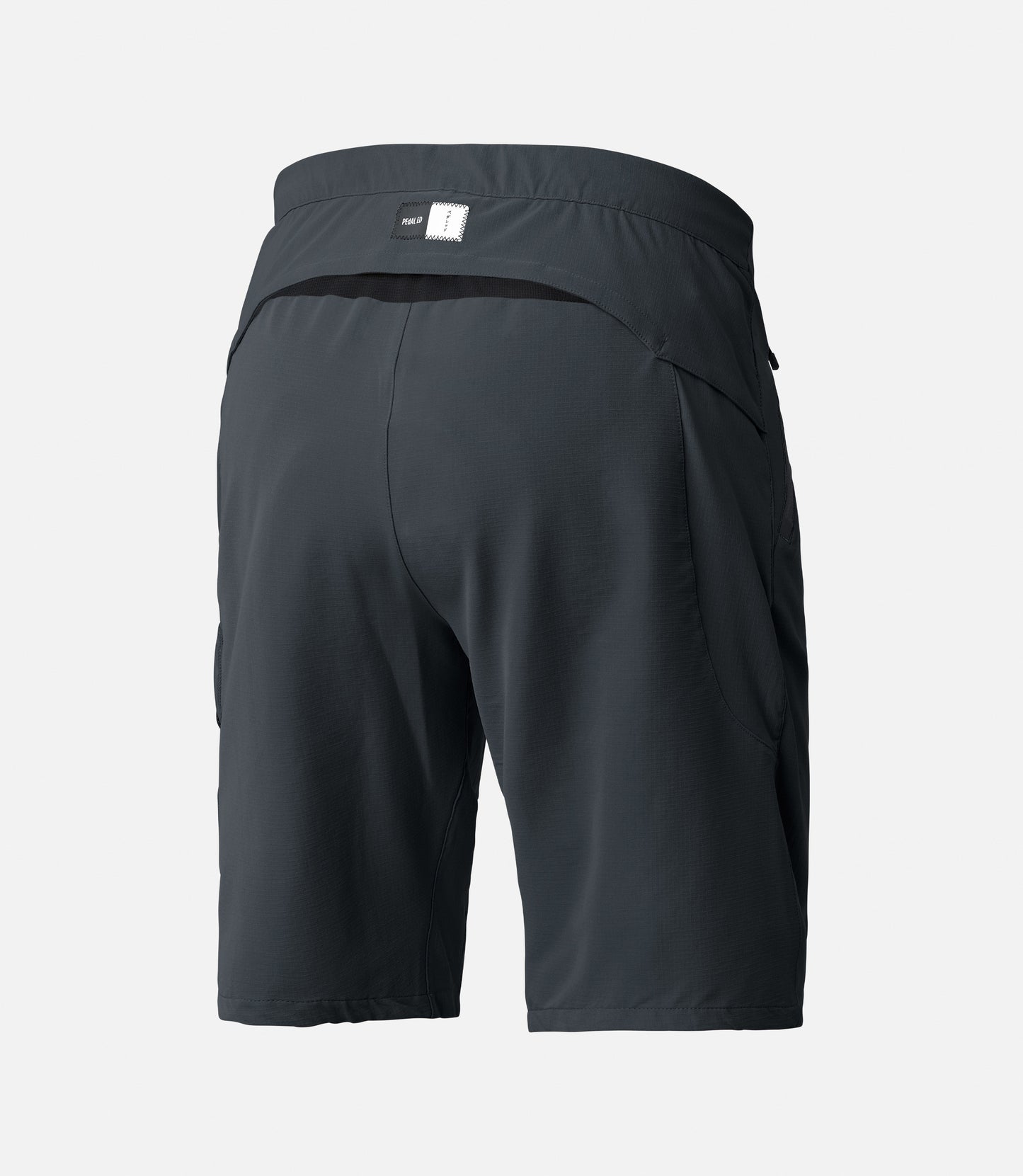 20SSHJA24PE_6_men all road shorts gravel charcoal grey 2022 back pedaled