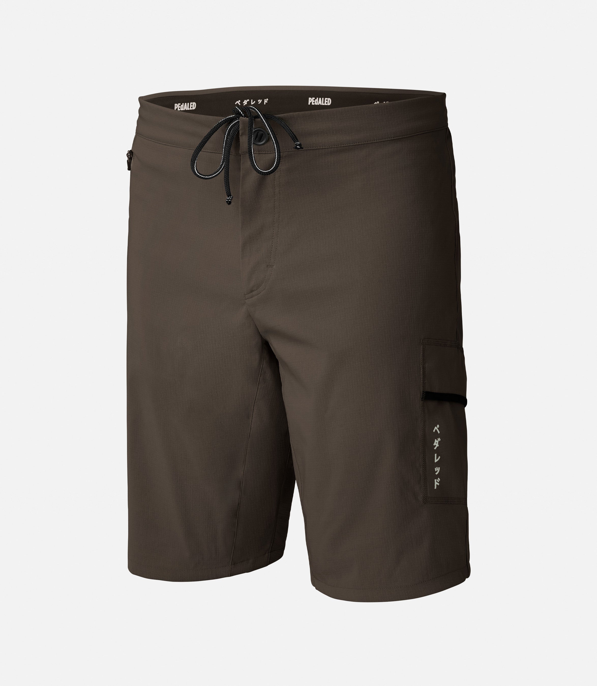 22SSHJA30PE_1_men gravel shorts brown jary front pedaled