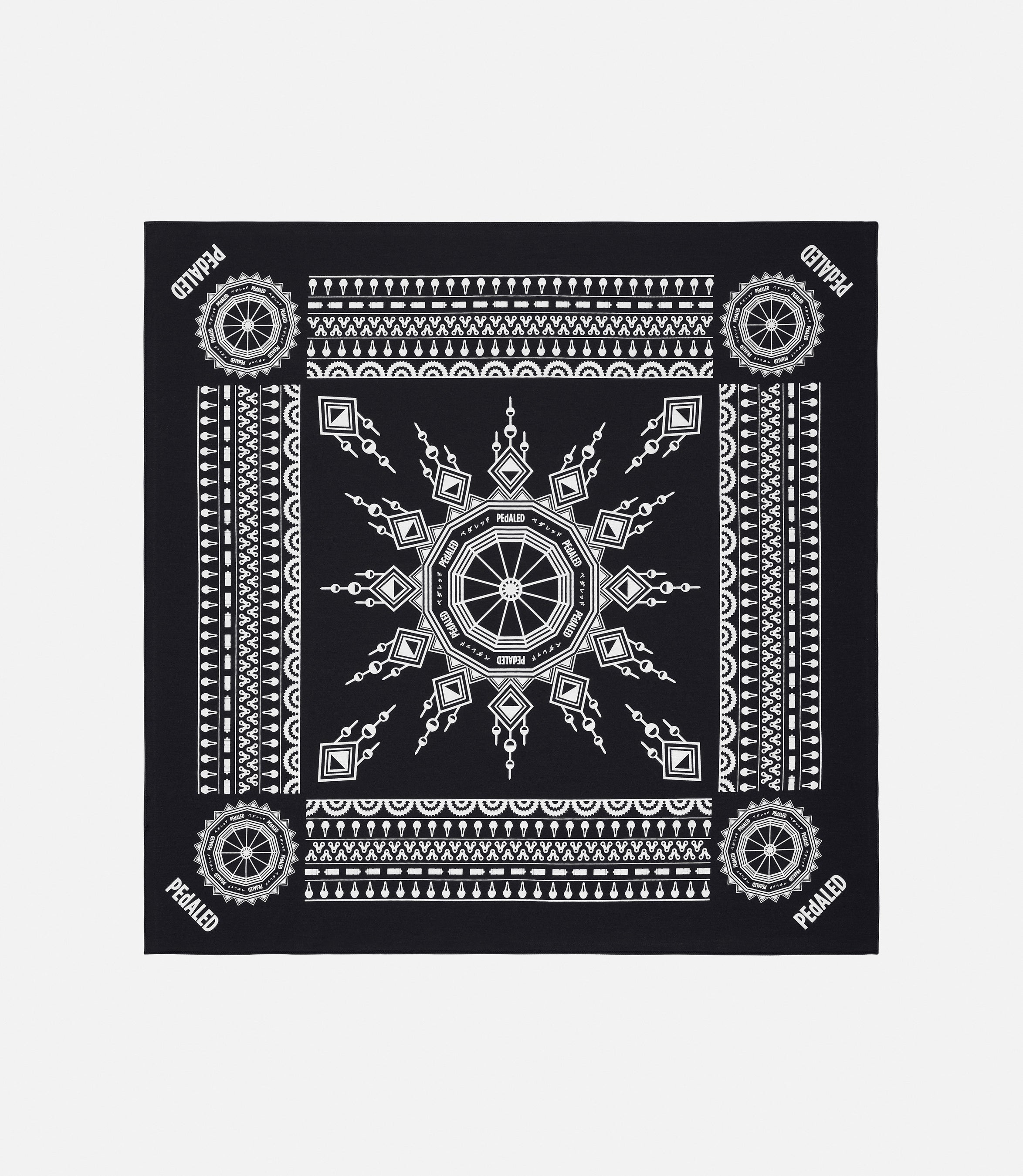 23SBAOD00PE_1_cotton bandana black odyssey pedaled