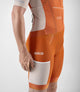 23SBBTC12PE_7_men cycling bib shorts transcontinental orange kit pocket pedaled