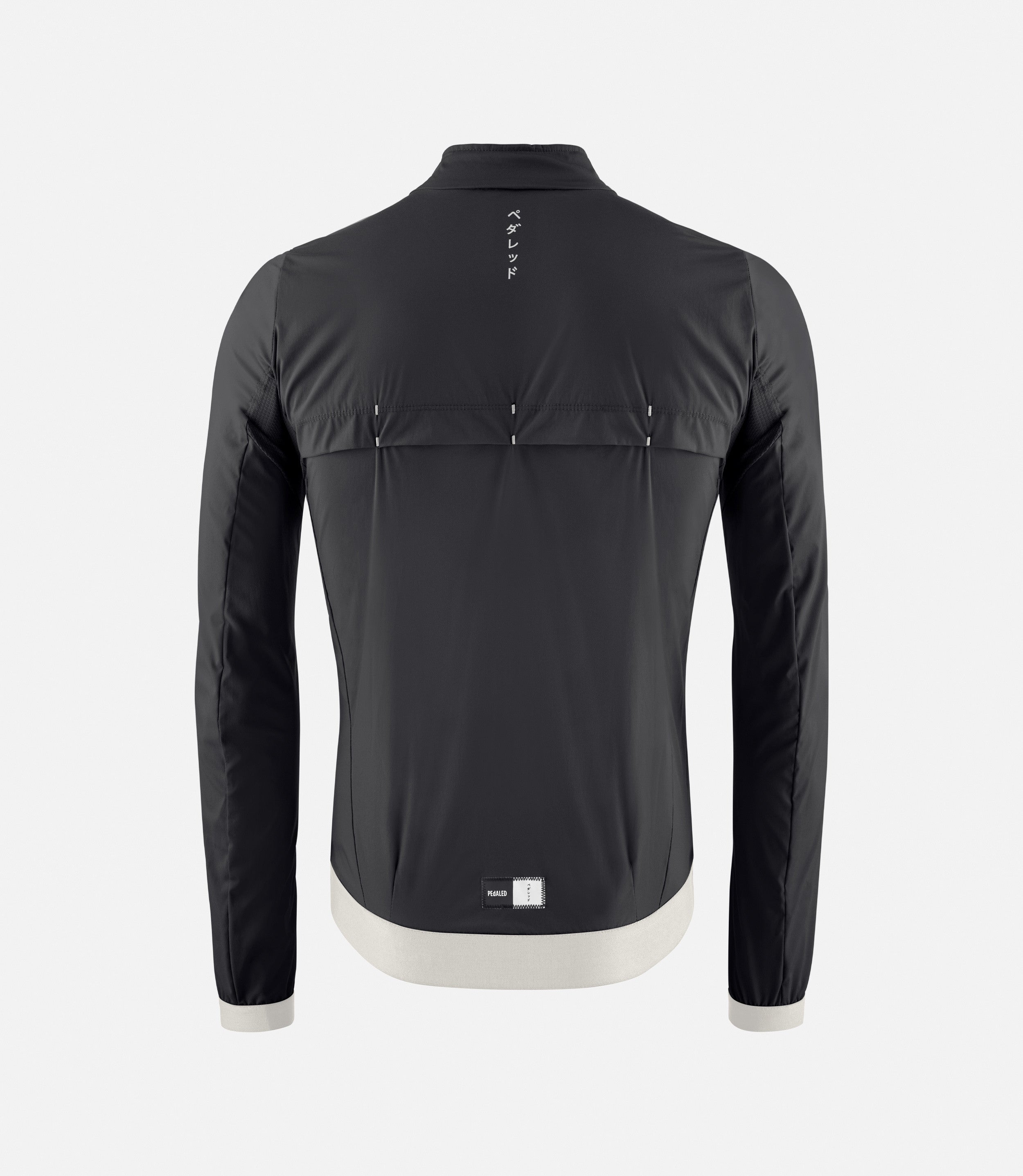 Windproof Bike Cycling Jacket Black for Men PEdALED