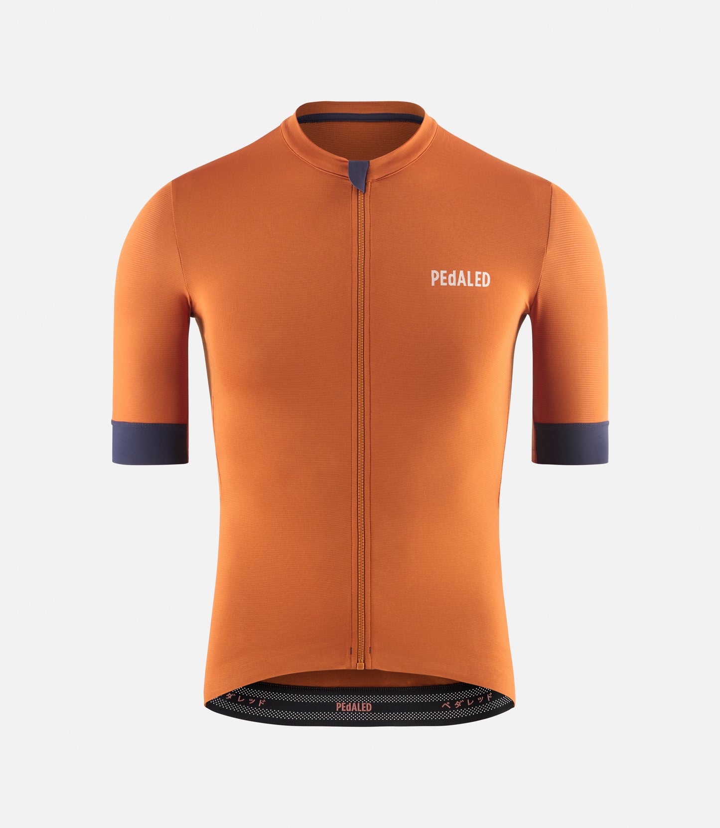 23SJSES0HPE_1_men cycling jersey orange essential front pedaled