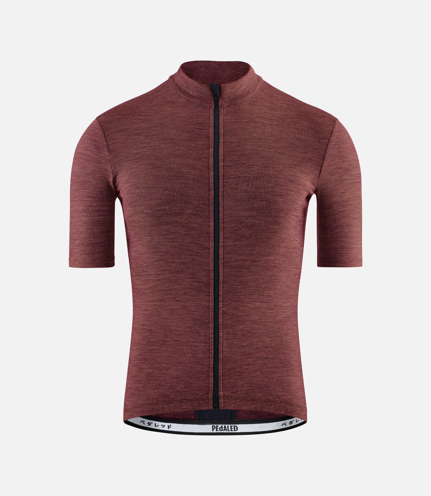 23SJSKA0BPE_1_men merino jersey madder brown kaido front pedaled