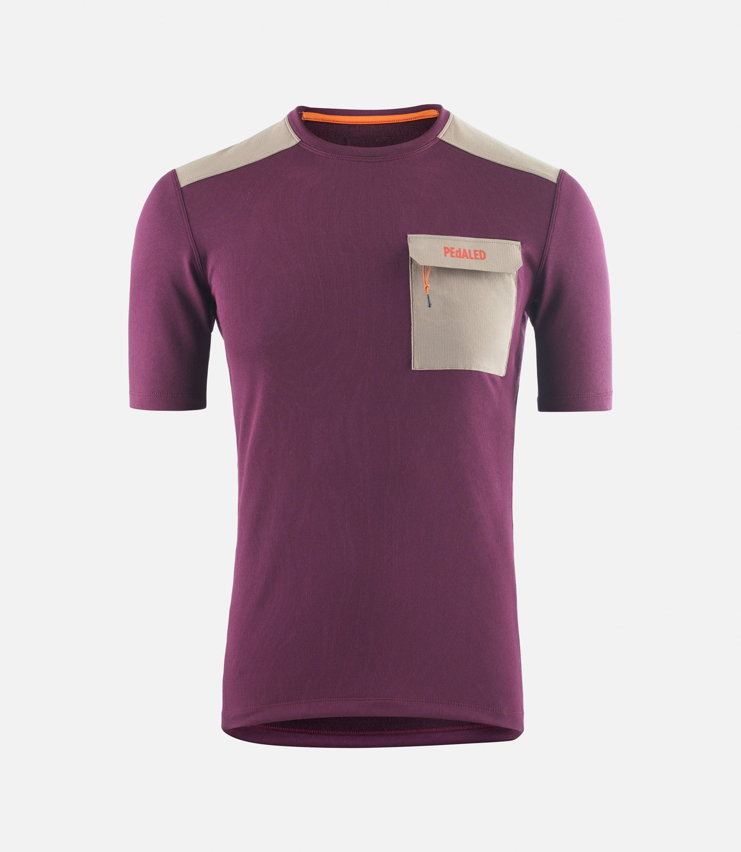 23SMTOD10PE_1_men merino tee purple odyssey front pedaled