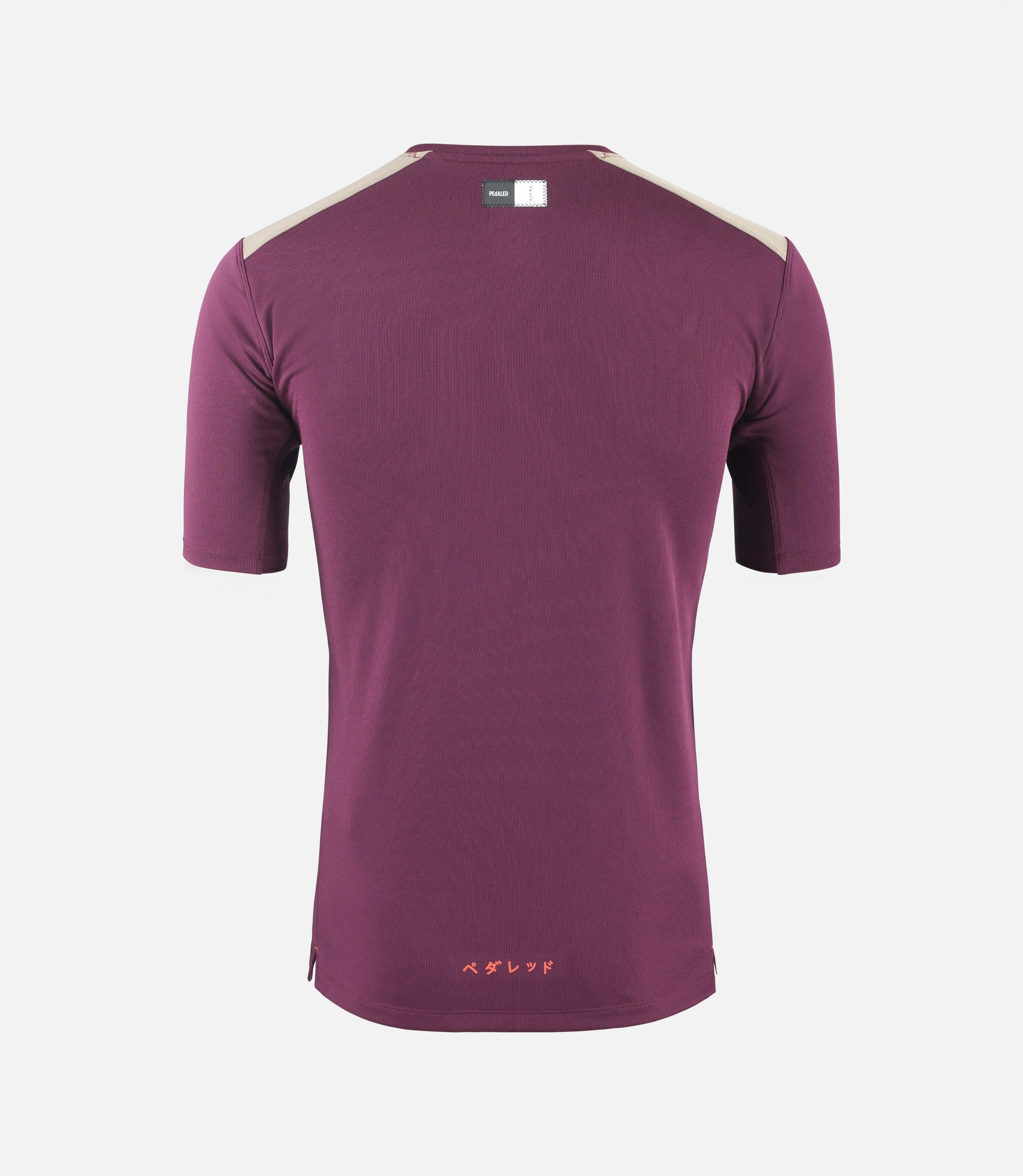 23SMTOD10PE_2_men merino tee purple odyssey back pedaled