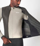 23WAVEE20PE_6_men cycling vest alpha grey essential front open pedaled
