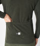23WHJJA20PE_7_men cycling merino jersey hooded military green jary back pocket pedaled