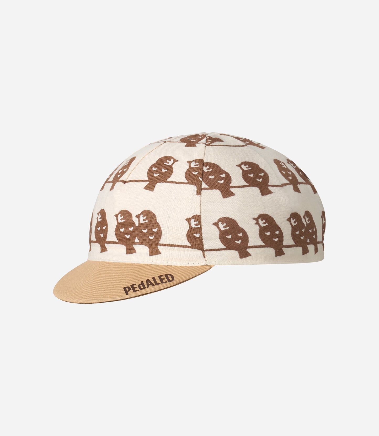 244CASC14PE_1_bandana japanese cycling cap brown ss24 left pedaled