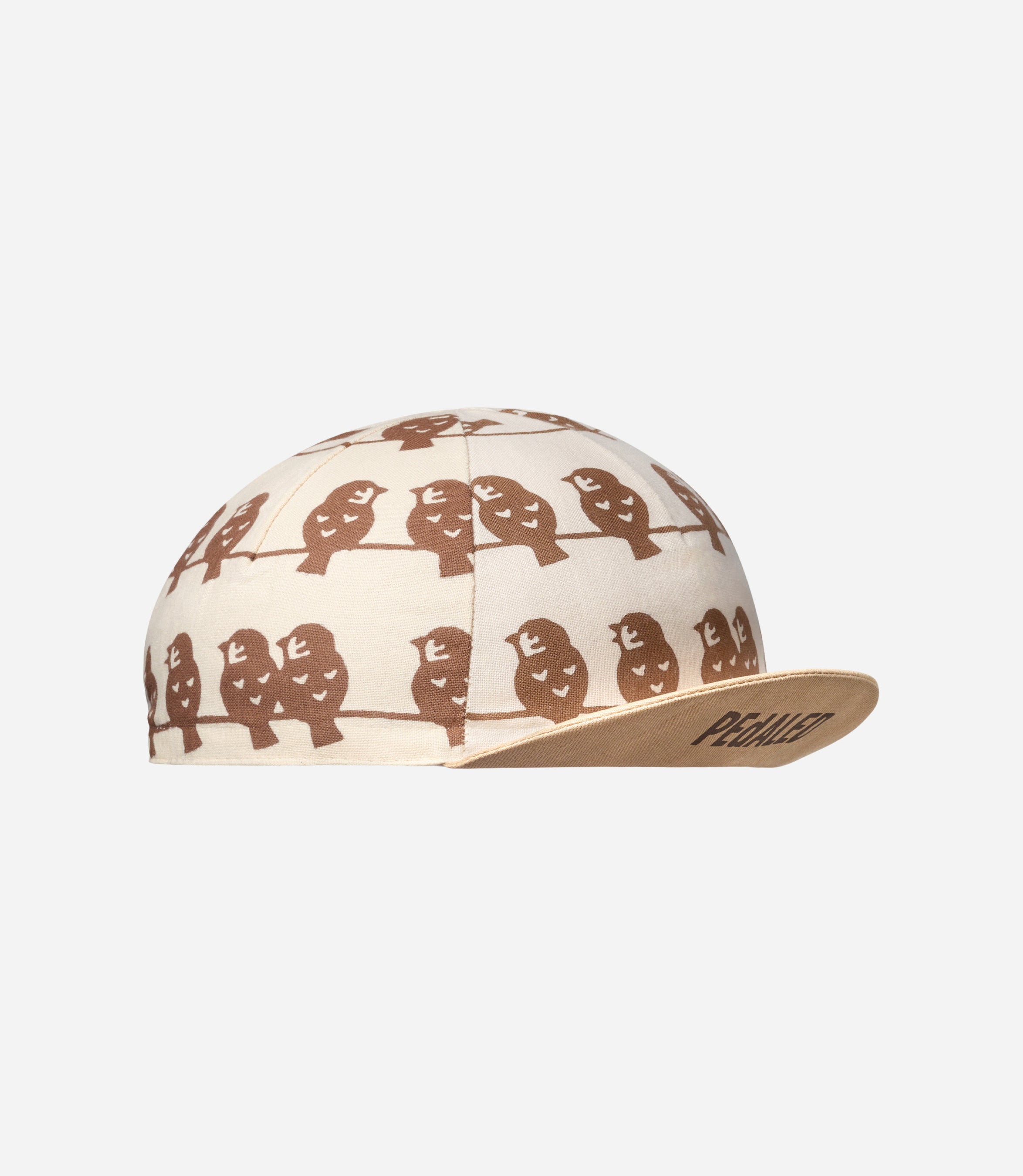 244CASC14PE_2_bandana japanese cycling cap brown ss24 right pedaled