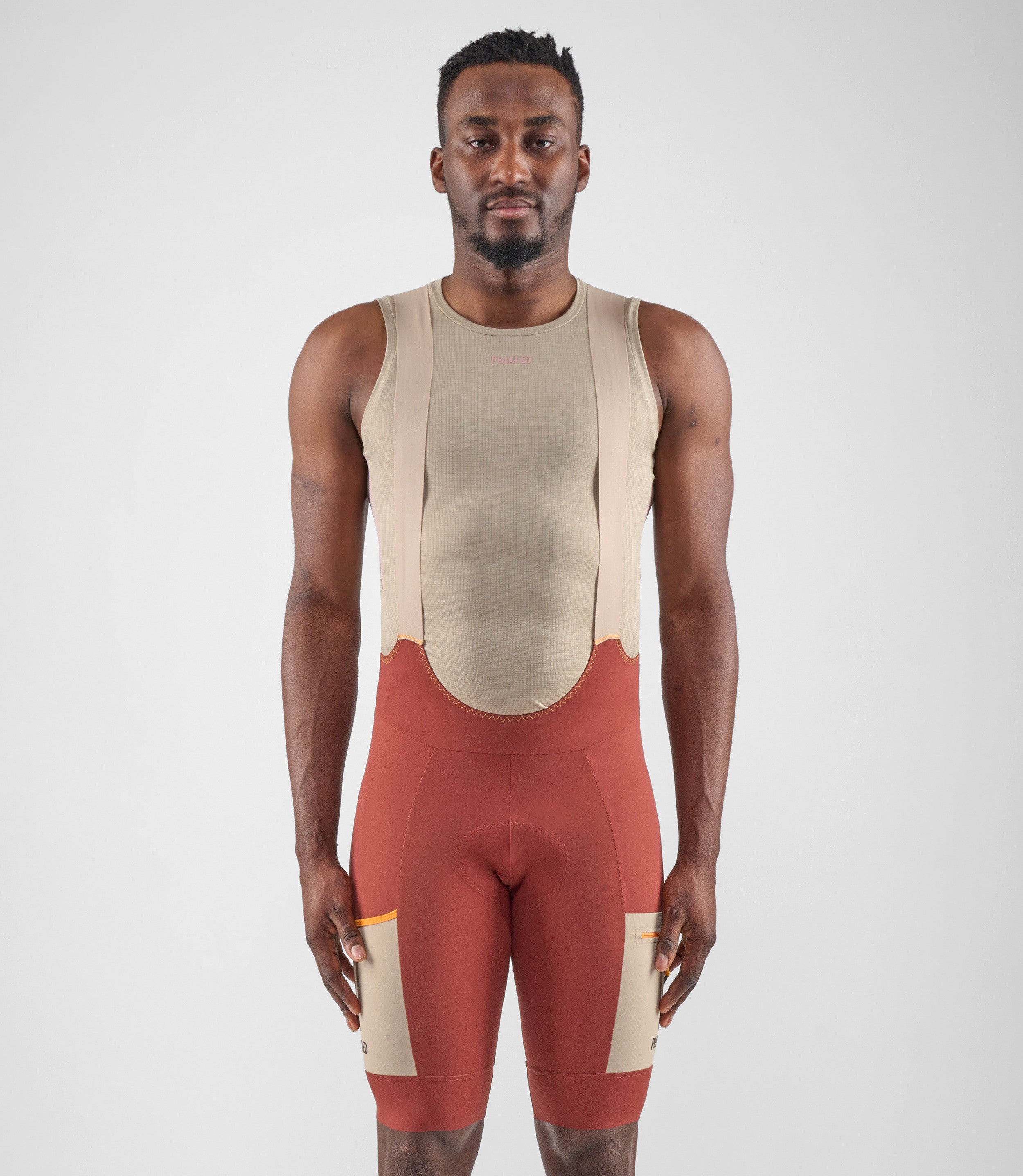 Red bib shorts hot sale