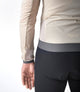 24SJKEL04PE_7_men cycling windproof jacket beige element cuff pedaled