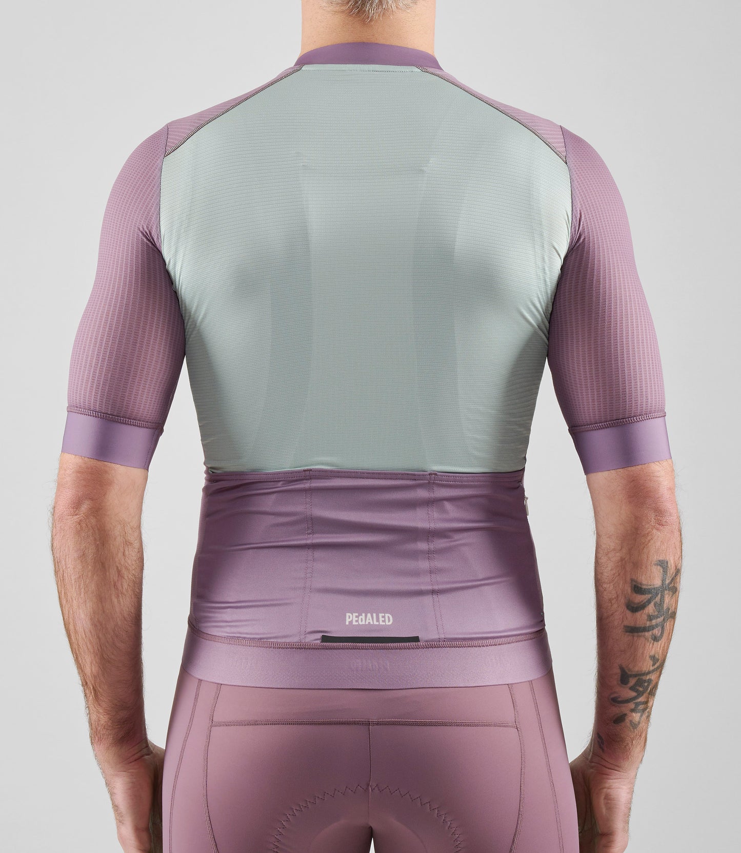 24SJSEL0IPE_6_cycling jersey men light lilac element back pedaled