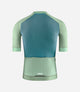 24SJSEL37PE_2_men cycling jersey light green element back pedaled