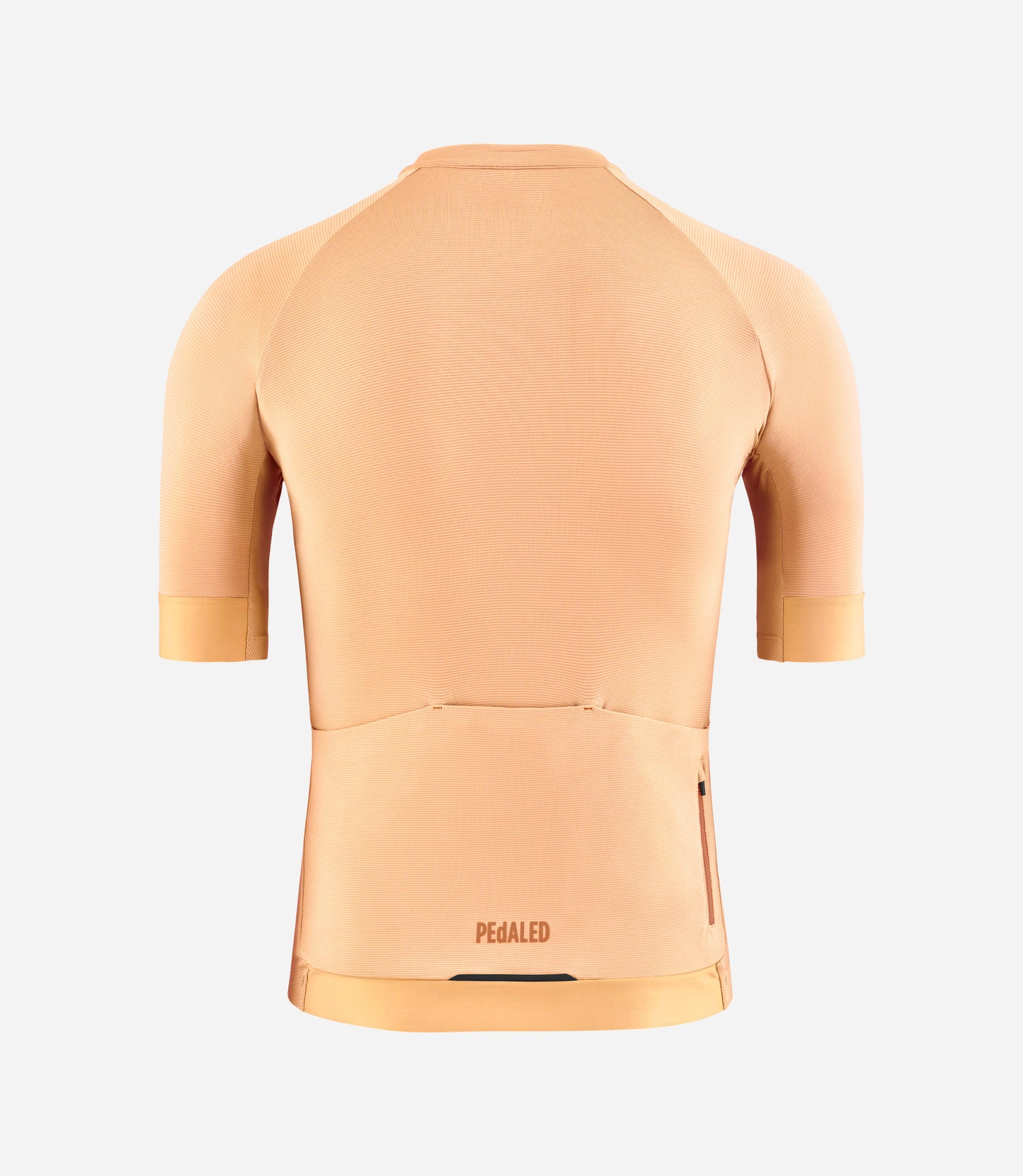 24SLJEL0QPE_2_men cycling lightweight jersey orange element back pedaled