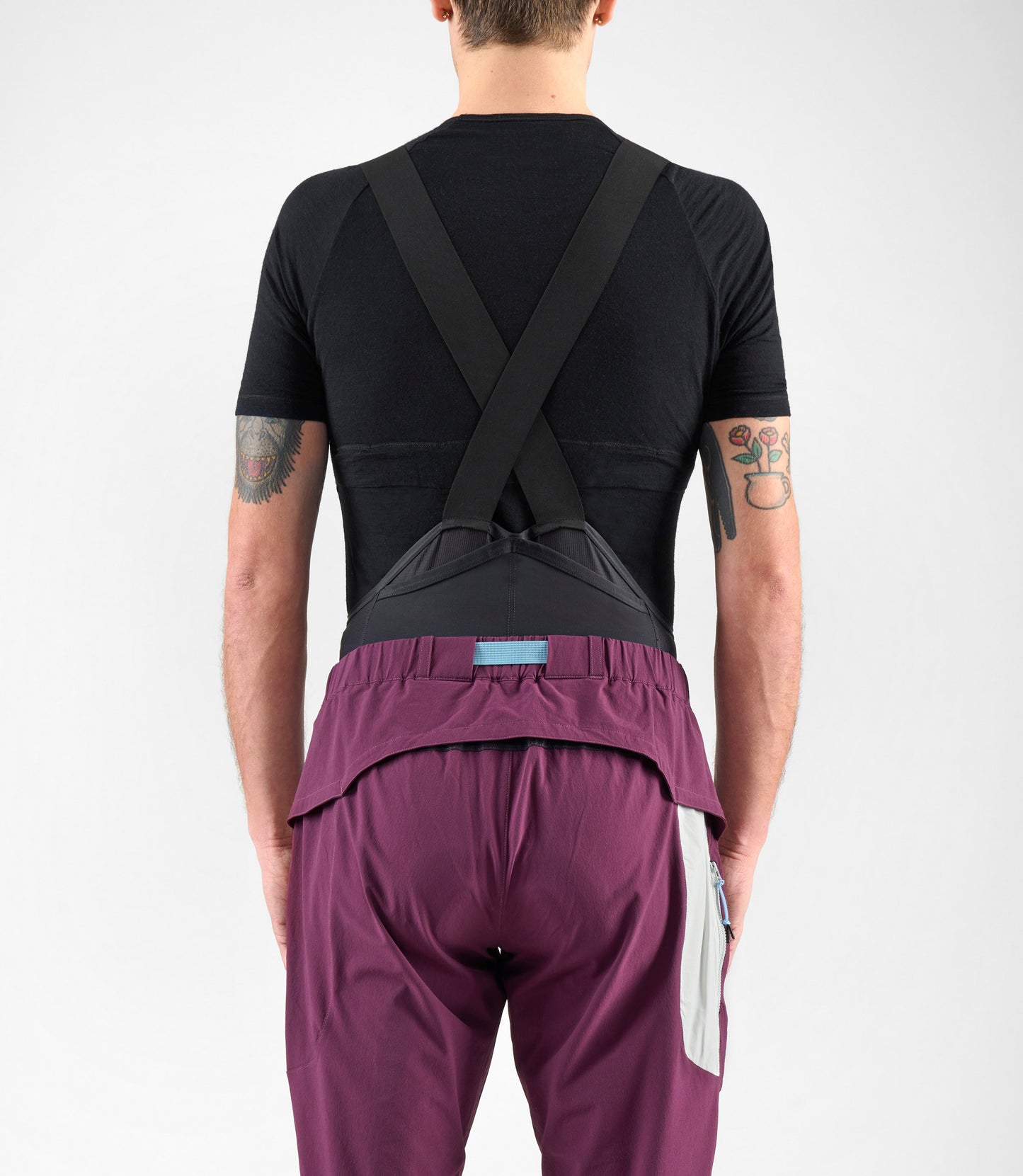 24SPAYA10PE_6_men cycling pants purple yama back pedaled