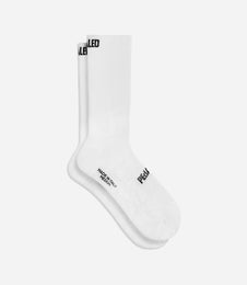 24SSSEL01PE_1_cycling socks white element front pedaled