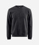 24SSWLO00PE_1_cotton sweatshirt black logo front pedaled