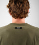 24SSWLO62PE_6_cotton sweatshirt green logo back pedaled