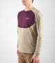 24STSYA04PE_6_men cycling longsleeve tee beige yama 3 4 pedaled