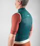 24SVEEL18PE_7_men cycling windproof vest teal element shoulder pedaled