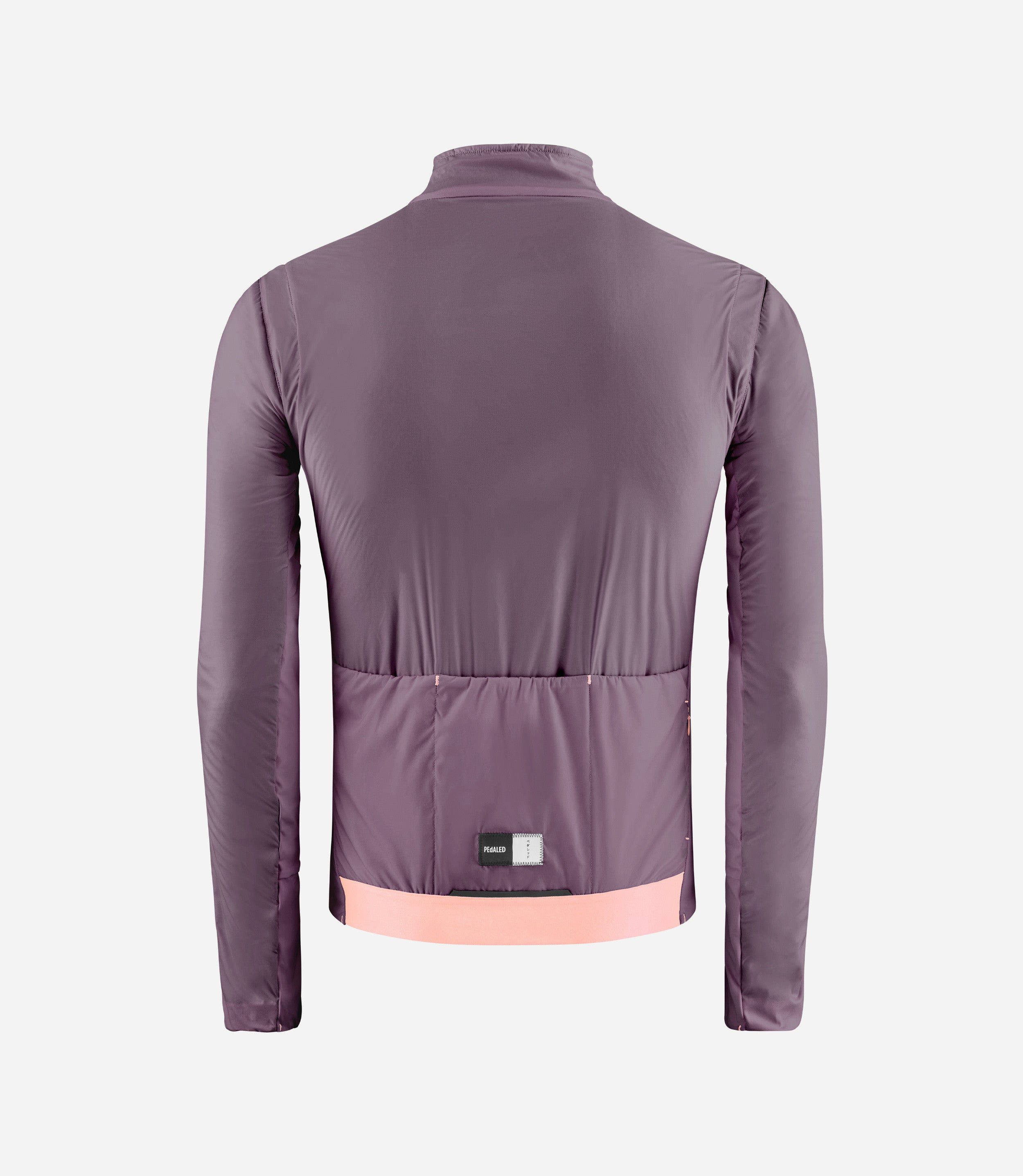 Insulated Bike Cycling Jacket Purple for Men PEdALED
