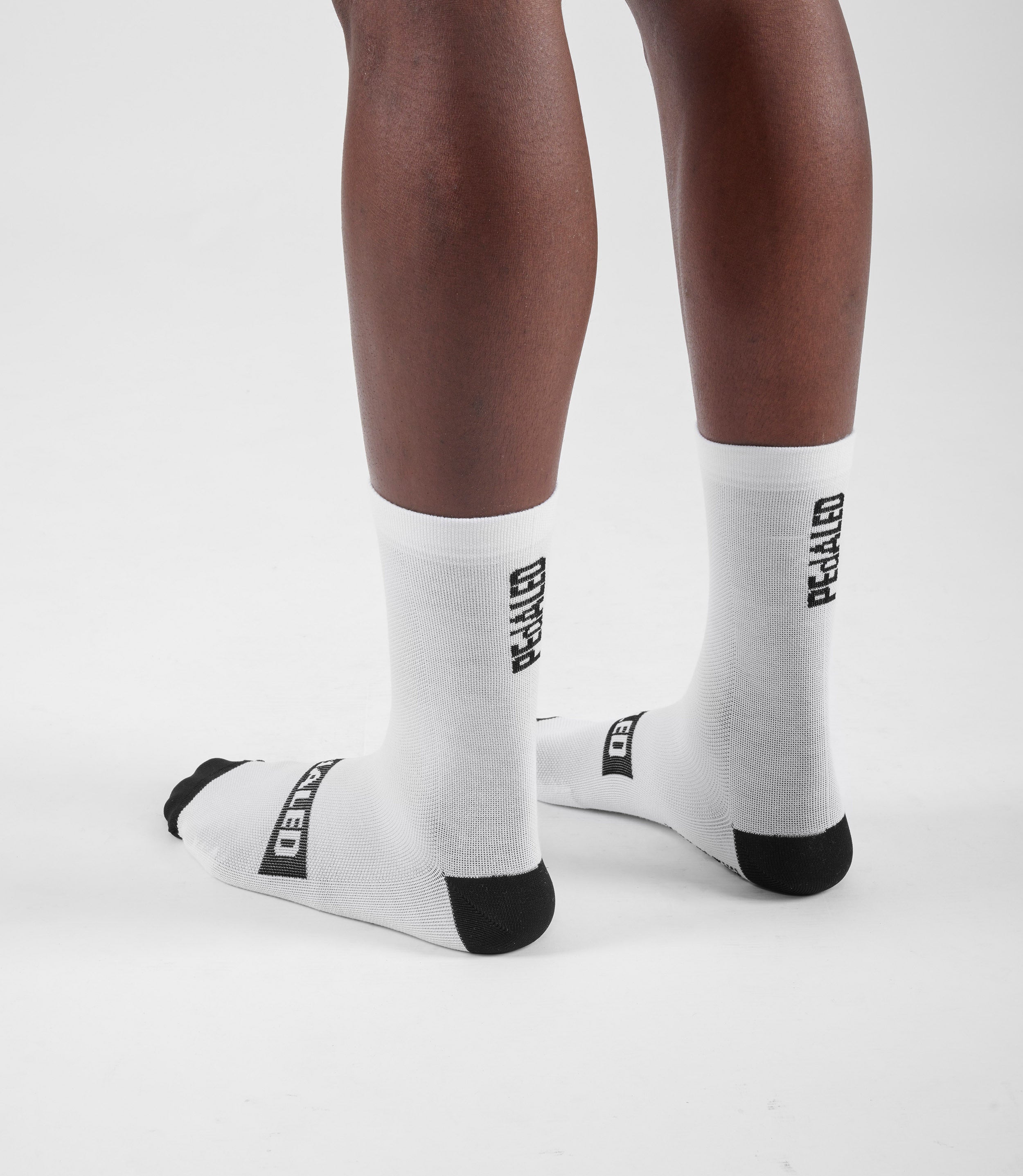 Deep Winter Cycling Socks White PEdALED