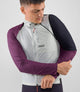 25WDJOD10PE_8_men cycling detachable purple odyssey shoulder off pedaled