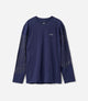 25WLSLI74PE_1_men urban double face tee dark navy lifewear front pedaled