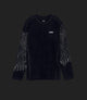 25WLSLI74PE_5_men urban double face tee dark navy lifewear front reflective 3 pedaled
