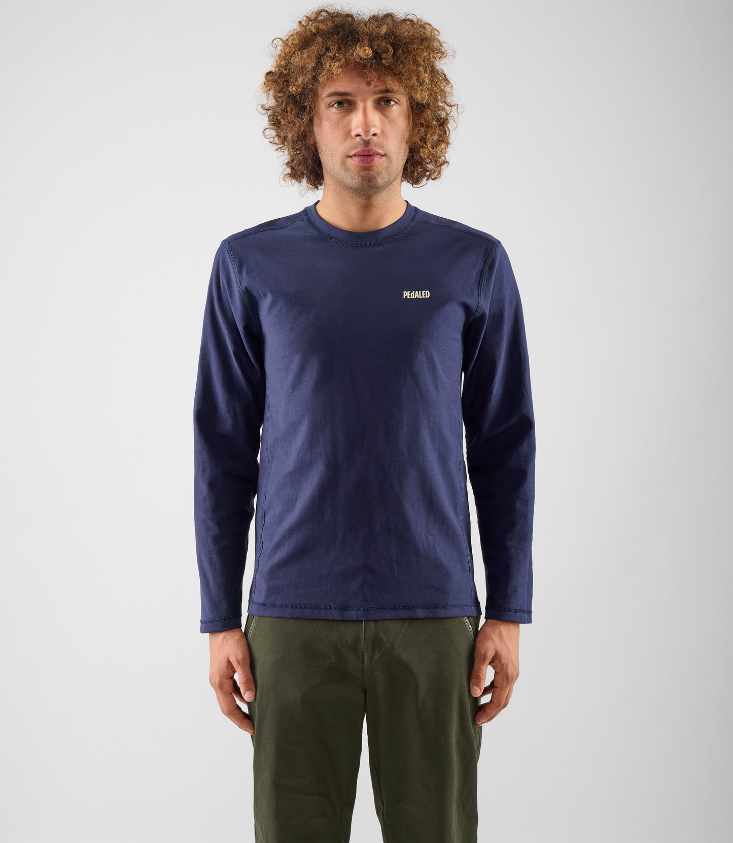25WLSLI74PE_8_urban longsleeve tshirt dark navy lifewear front reverse pedaled