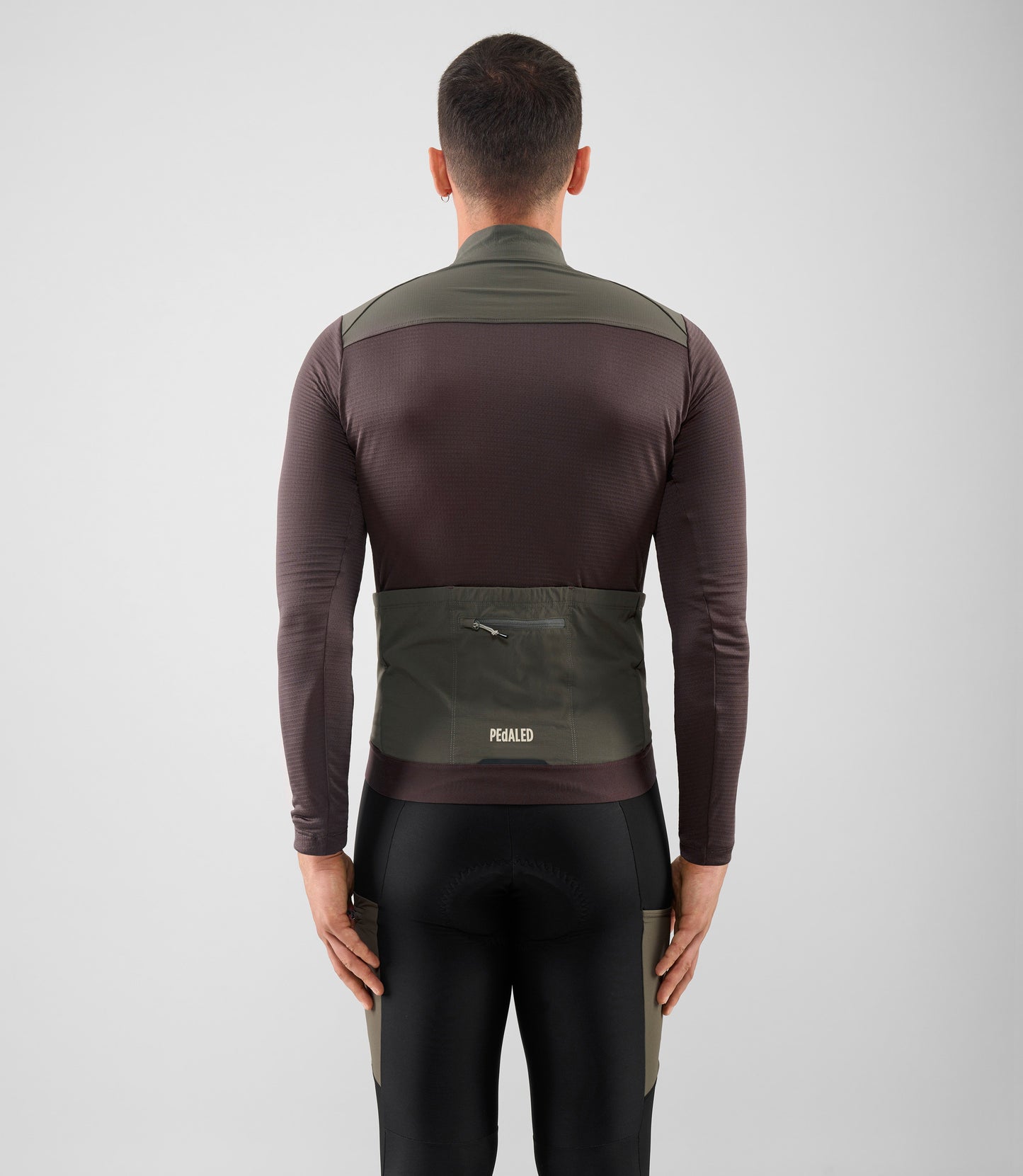 25WMJOD0MPE_4_men cycling jersey windblock long sleeve purple odyssey total body back pedaled