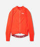 25WWJEL12PE_1_men cycling jacket waterproof orange element front pedaled