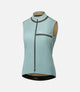 W3WWVOD77PE_1_women cycling vest waterproof azure odyssey front pedaled