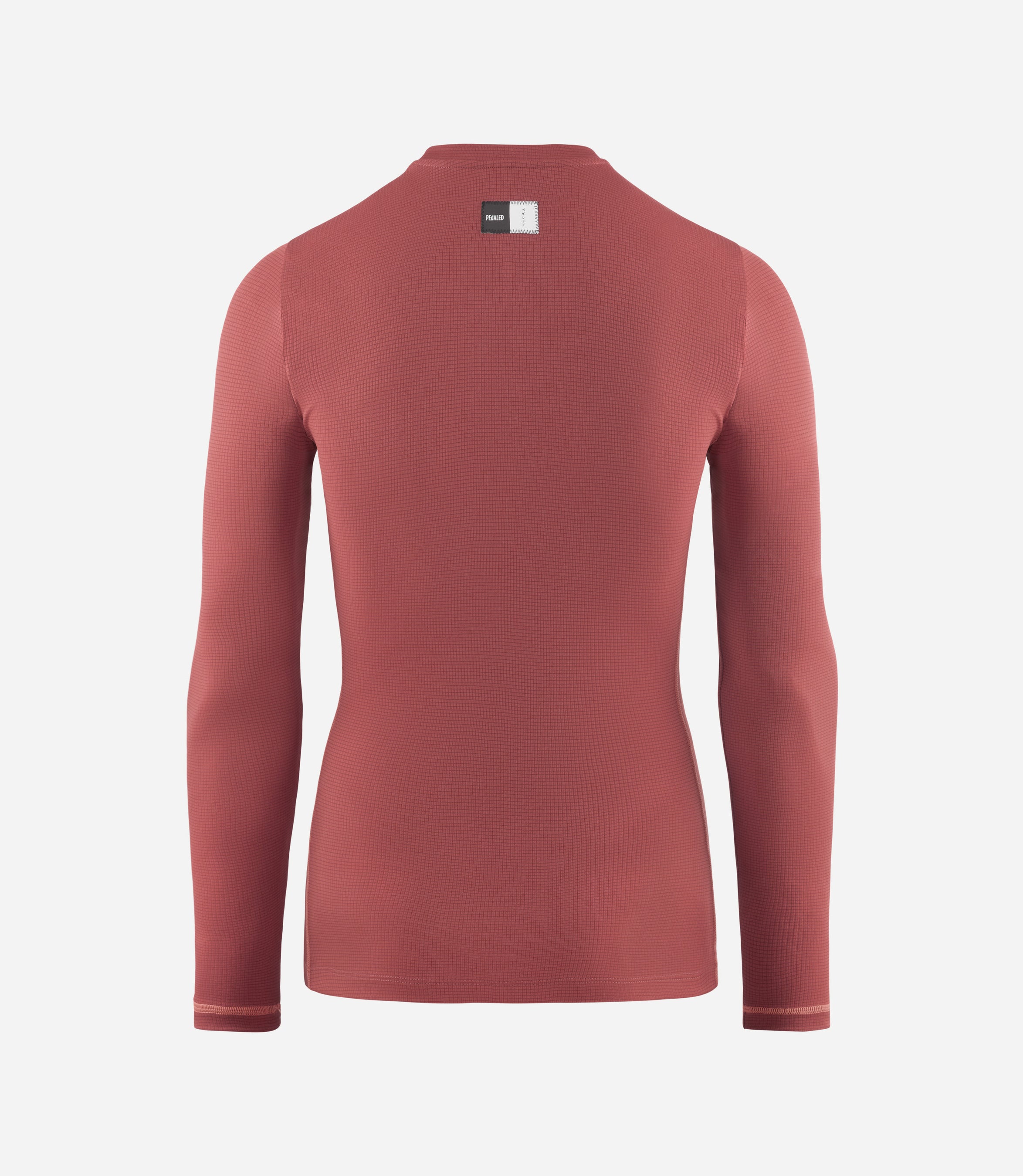 W4WBLOD75PE_2_women cycling baselayer polartec red odyssey back pedaled